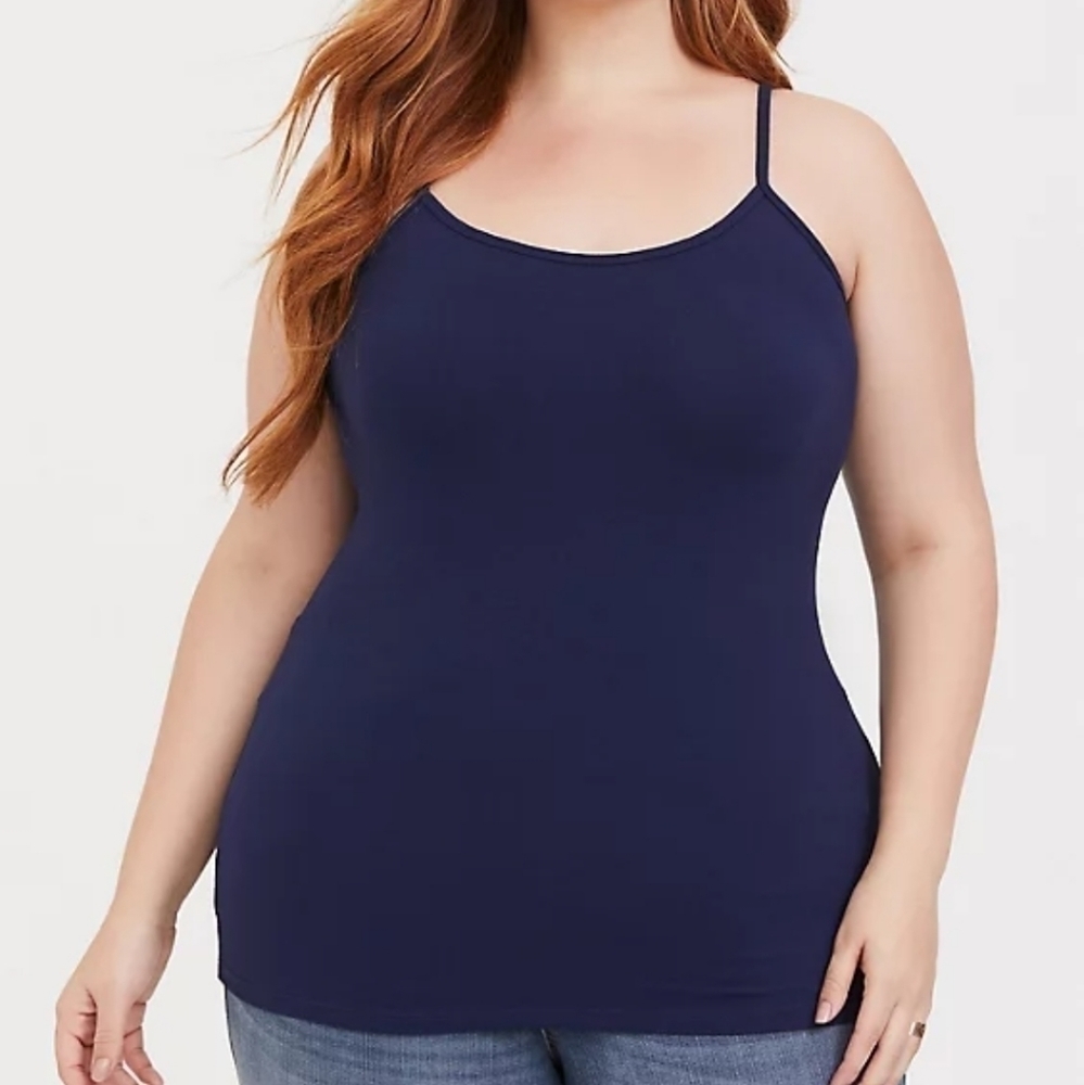 5X - Torrid | NAVY BLUE FOXY CAMI